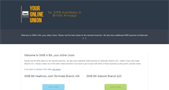 Desktop Screenshot of gmbinba.org